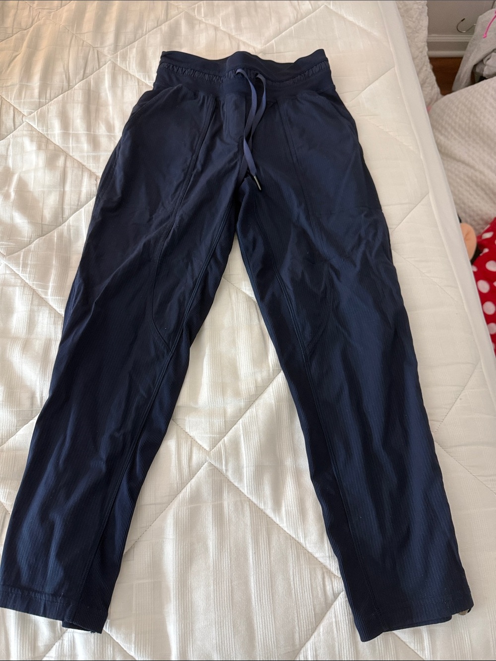 lululemon athletica Navy Cropped Drawstring Pants